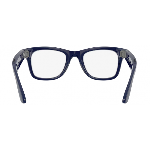 Умные очки Ray-Ban Meta* Wayfarer Gen 2 Shiny Cosmic Blue, Фотохромные линзы Clear to Sapphire Transitions (RW4012), размер M
